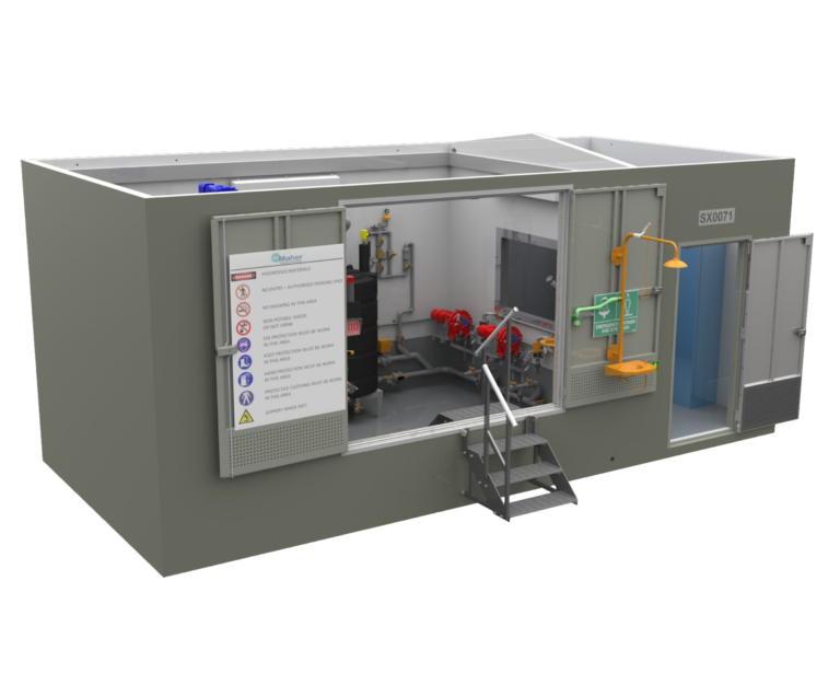 Chemical dosing unit engineering design and certification Australia